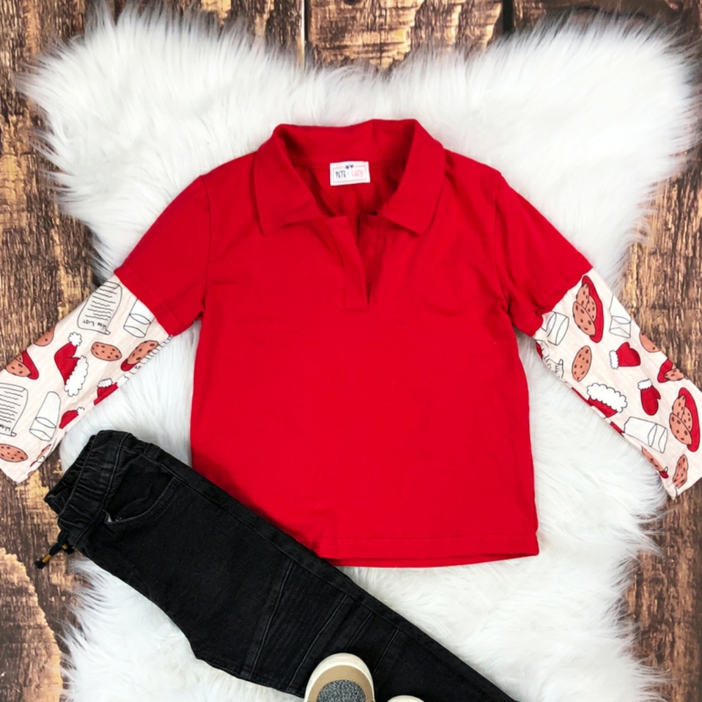 Cookies & Milk Boys Shirt